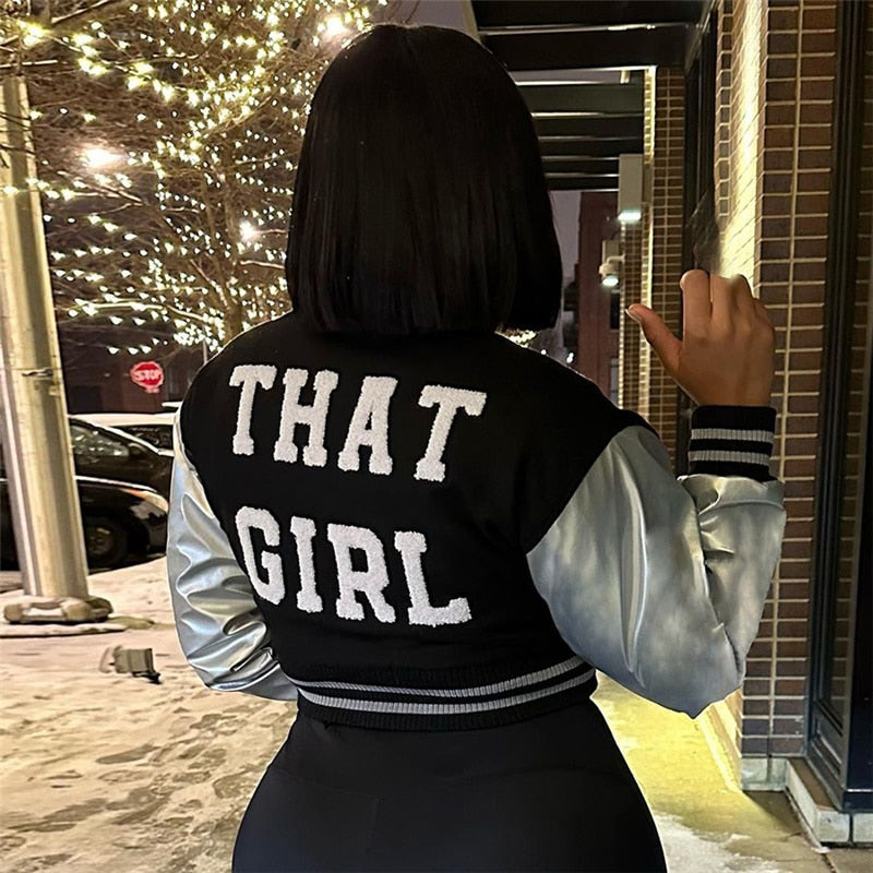 That Girl Baseball Jacket