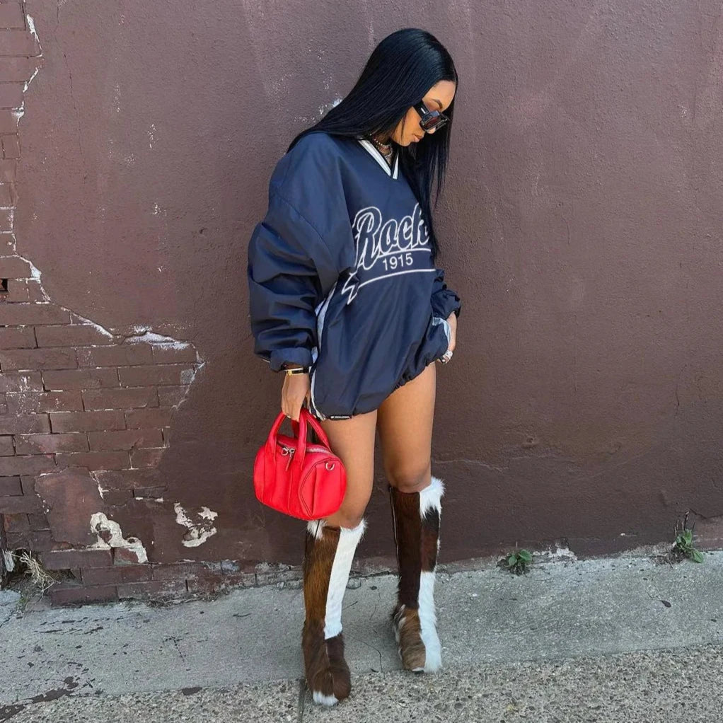 Rock 1915 Oversized Pullover