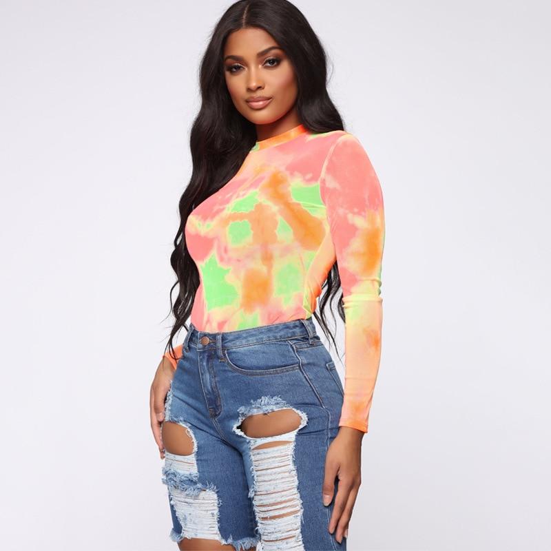 Tie Dye Autumn Bodysuit