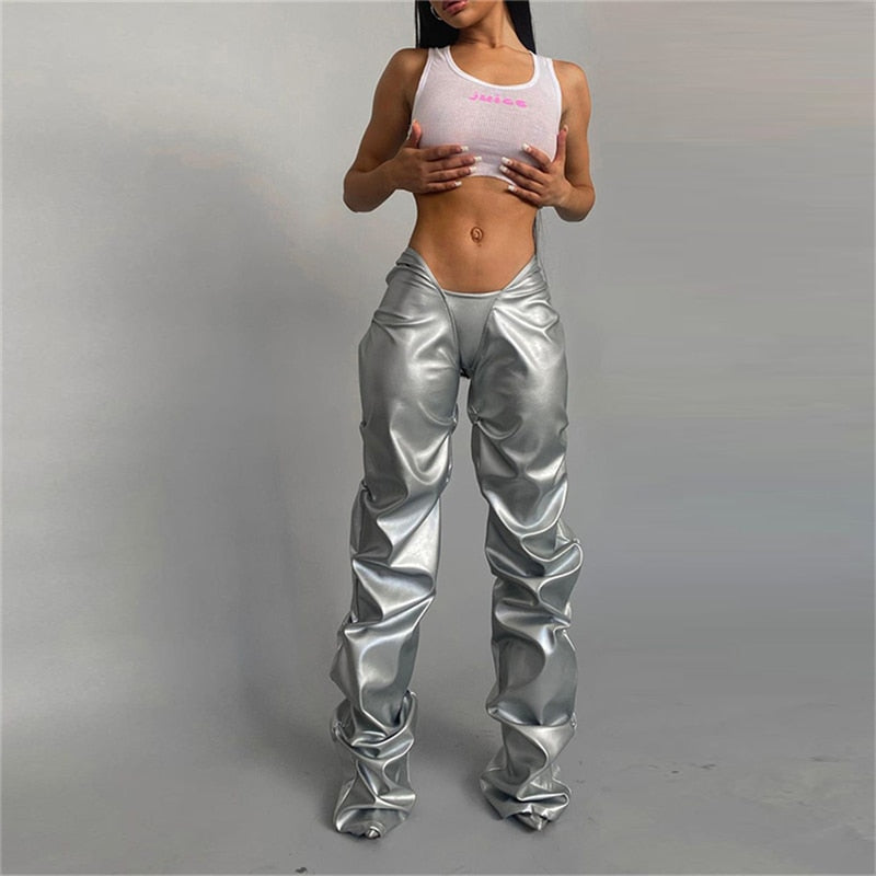 Shiny Hipster Street Pants