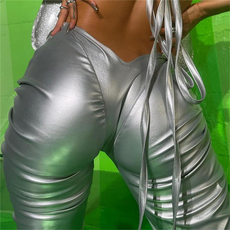 Shiny Hipster Street Pants