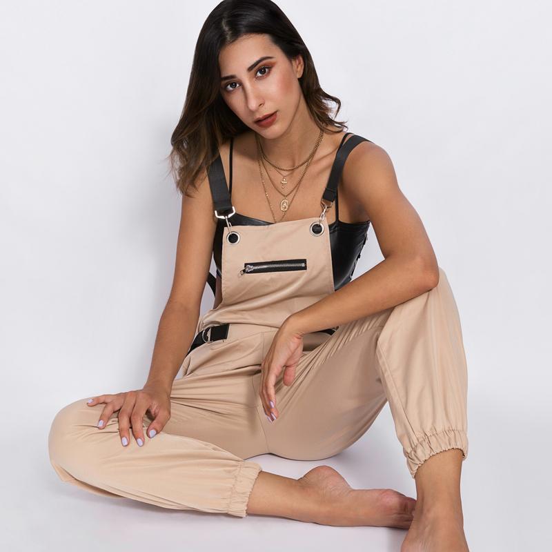 High Street Zipper Jumpsuit